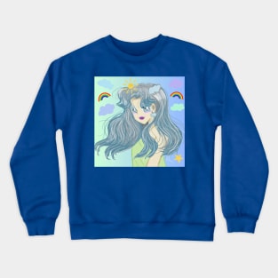 Anime Japanese cartoon style Crewneck Sweatshirt